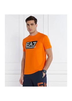 EA7 T-shirt | Regular Fit ze sklepu Gomez Fashion Store w kategorii T-shirty męskie - zdjęcie 170552967