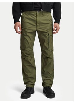 G-Star Raw Spodnie materiałowe Core D24309-D387 Zielony Tapered Fit ze sklepu MODIVO w kategorii Spodnie męskie - zdjęcie 170553895