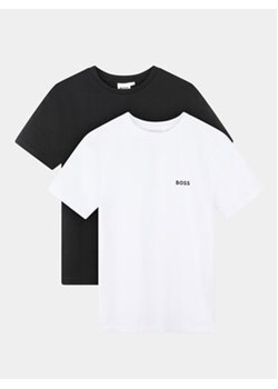 Boss Komplet 2 t-shirtów J50752 D Czarny Slim Fit ze sklepu MODIVO w kategorii Bluzki dziewczęce - zdjęcie 170553909