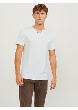 Jack&Jones T-Shirt Split 12164972 Biały Standard Fit ze sklepu MODIVO w kategorii T-shirty męskie - zdjęcie 170554106