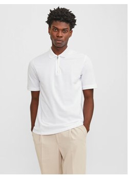 Jack&Jones Polo Mac 12249324 Biały Standard Fit ze sklepu MODIVO w kategorii T-shirty męskie - zdjęcie 170554117