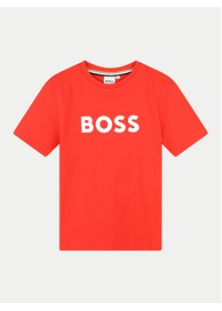 Boss T-Shirt J50718 D Czerwony Regular Fit ze sklepu MODIVO w kategorii T-shirty chłopięce - zdjęcie 170554246