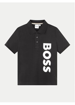 Boss Polo J50703 S Czarny Regular Fit ze sklepu MODIVO w kategorii T-shirty chłopięce - zdjęcie 170554259