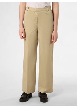Marc O'Polo Spodnie Kobiety Bawełna beżowy jednolity ze sklepu vangraaf w kategorii Spodnie damskie - zdjęcie 170555117