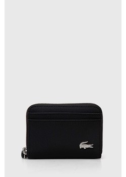 Lacoste portfel kolor czarny ze sklepu ANSWEAR.com w kategorii Portfele damskie - zdjęcie 170555937