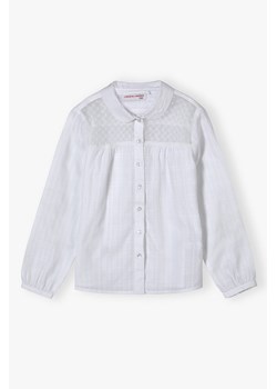 Elegancka koszula dla dziewczynki z długim rękawem ze sklepu 5.10.15 w kategorii Koszule dziewczęce - zdjęcie 170556137