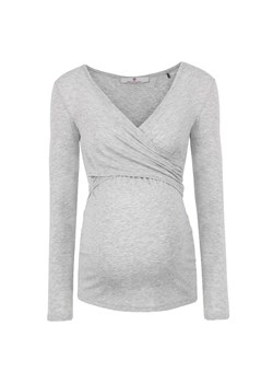 Bluzka damska z długim rękawem, ciążowa, szara, Bellybutton ze sklepu 5.10.15 w kategorii Bluzki ciążowe - zdjęcie 170556235