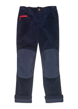 finkid Spodnie sztruksowe &quot;Kuusi&quot; w kolorze granatowym ze sklepu Limango Polska w kategorii Spodnie chłopięce - zdjęcie 170558117