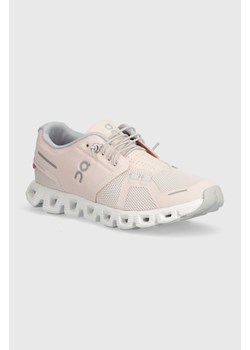 On-running buty do biegania Cloud 5 kolor różowy 5998153 ze sklepu PRM w kategorii Buty sportowe damskie - zdjęcie 170560307