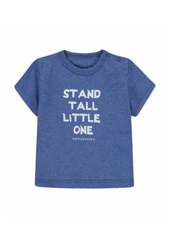 Koszulka chłopięca krótki rękaw, niebieska z nadrukiem, Bellybutton ze sklepu 5.10.15 w kategorii Koszulki niemowlęce - zdjęcie 170560459