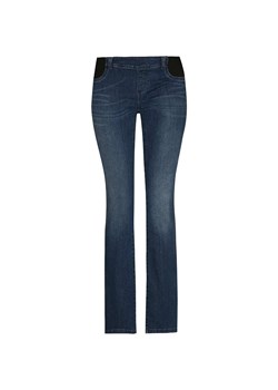 Spodnie jeansowe damskie, ciążowe, bootcut, ciemnoniebieskie, Bellybutton ze sklepu 5.10.15 w kategorii Spodnie ciążowe - zdjęcie 170564149