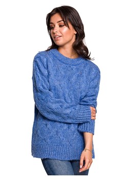 Be Wear Sweter w kolorze niebieskim ze sklepu Limango Polska w kategorii Swetry damskie - zdjęcie 170564525