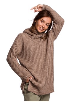 Be Wear Golf w kolorze szarobrązowym ze sklepu Limango Polska w kategorii Swetry damskie - zdjęcie 170564529