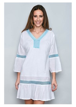 Tarifa Sukienka w kolorze biało-niebieskim ze sklepu Limango Polska w kategorii Sukienki - zdjęcie 170565266