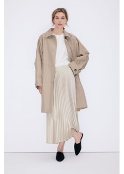 H & M - Plisowana spódnica - Beżowy ze sklepu H&M w kategorii Spódnice - zdjęcie 170568687