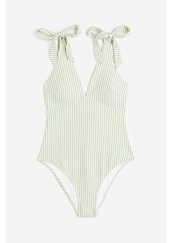 H & M - Kostium kąpielowy High leg - Zielony ze sklepu H&M w kategorii Stroje kąpielowe - zdjęcie 170568705