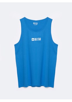 Koszulka męska bez rękawów niebieska Treyyn 401 ze sklepu Big Star w kategorii T-shirty męskie - zdjęcie 170569919