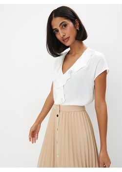 Mohito - Elegancka bluzka - biały ze sklepu Mohito w kategorii Bluzki damskie - zdjęcie 170572558
