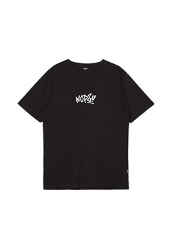 Cropp - Czarny T-shirt z haftem - czarny ze sklepu Cropp w kategorii T-shirty męskie - zdjęcie 170572715