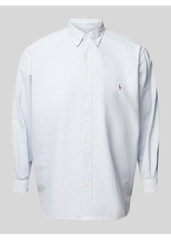 Koszula casualowa PLUS SIZE z wyhaftowanym logo ze sklepu Peek&Cloppenburg  w kategorii Koszule męskie - zdjęcie 170573827