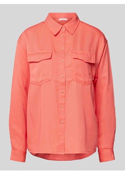 Bluzka z nakładanymi kieszeniami z patką na piersi model ‘Fappel’ ze sklepu Peek&Cloppenburg  w kategorii Koszule damskie - zdjęcie 170573857