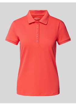 Koszulka polo o kroju regular fit w jednolitym kolorze ze sklepu Peek&Cloppenburg  w kategorii Bluzki damskie - zdjęcie 170574068