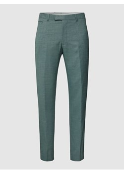 Spodnie do garnituru o kroju slim fit w kant ze sklepu Peek&Cloppenburg  w kategorii Spodnie męskie - zdjęcie 170574117
