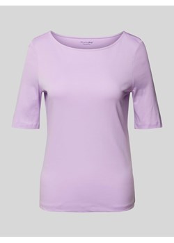 T-shirt w jednolitym kolorze ze sklepu Peek&Cloppenburg  w kategorii Bluzki damskie - zdjęcie 170574147