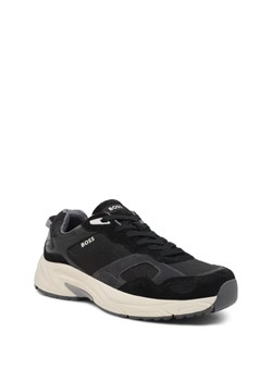 BOSS BLACK Sneakersy Levitt_Runn_hsdny | z dodatkiem skóry ze sklepu Gomez Fashion Store w kategorii Buty sportowe męskie - zdjęcie 170574345