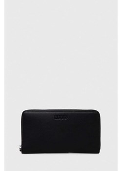 HUGO portfel damski kolor czarny 50513871 ze sklepu ANSWEAR.com w kategorii Portfele damskie - zdjęcie 170578787