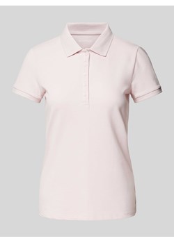 Koszulka polo o kroju regular fit w jednolitym kolorze ze sklepu Peek&Cloppenburg  w kategorii Bluzki damskie - zdjęcie 170581678