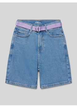 Szorty jeansowe o luźnym kroju z 5 kieszeniami ze sklepu Peek&Cloppenburg  w kategorii Spodenki dziewczęce - zdjęcie 170581726