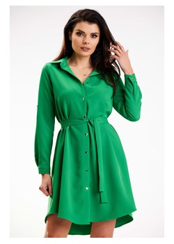 Awama Sukienka w kolorze zielonym ze sklepu Limango Polska w kategorii Sukienki - zdjęcie 170583975