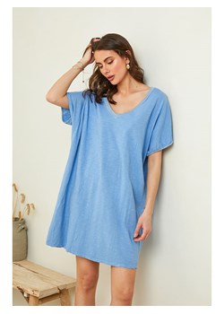 Pure Cotton Sukienka w kolorze błękitnym ze sklepu Limango Polska w kategorii Sukienki - zdjęcie 170584357