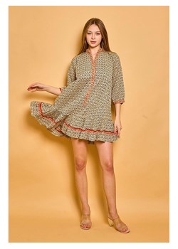 YYDS Sukienka w kolorze beżowym ze sklepu Limango Polska w kategorii Sukienki - zdjęcie 170584648