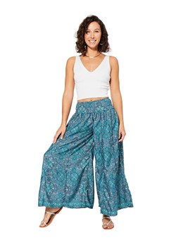 Aller Simplement Spodnie w kolorze niebiesko-beżowym ze sklepu Limango Polska w kategorii Spodnie damskie - zdjęcie 170584746