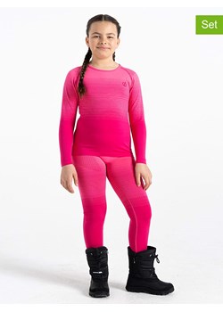 Dare 2b 2-częściowy zestaw bielizny funkcyjnej &quot;In The ZoneII&quot; w kolorze różowym ze sklepu Limango Polska w kategorii Bielizna termoaktywna - zdjęcie 170586228