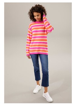 Aniston Sweter w kolorze różowym ze sklepu Limango Polska w kategorii Swetry damskie - zdjęcie 170587049