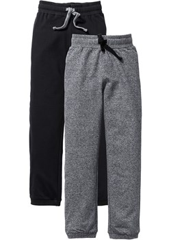 Spodnie chłopięce dresowe (2 pary) ze sklepu bonprix w kategorii Spodnie chłopięce - zdjęcie 170589226