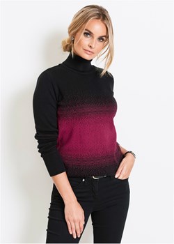 Sweter z golfem ze sklepu bonprix w kategorii Swetry damskie - zdjęcie 170589719