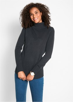 Sweter basic z golfem ze sklepu bonprix w kategorii Swetry damskie - zdjęcie 170590445