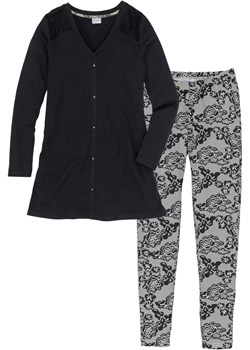 Piżama z legginsami ze sklepu bonprix w kategorii Piżamy damskie - zdjęcie 170590468