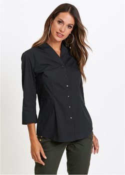 Bluzka ze stójką ze sklepu bonprix w kategorii Koszule damskie - zdjęcie 170590586