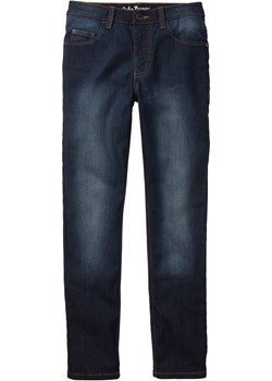 Dżinsy chlopięce Slim Fit ze sklepu bonprix w kategorii Spodnie chłopięce - zdjęcie 170590967