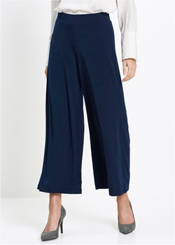 Spodnie culotte z dżerseju ze sklepu bonprix w kategorii Spodnie damskie - zdjęcie 170591008