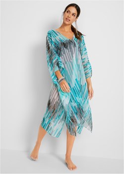 Sukienka plażowa z poliestru z recyklingu ze sklepu bonprix w kategorii Odzież plażowa - zdjęcie 170591085