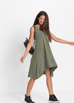 Sukienka z dżerseju ze sznurowaniem ze sklepu bonprix w kategorii Sukienki - zdjęcie 170591228