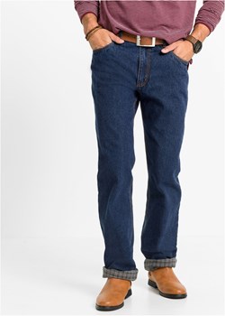 Dżinsy ocieplane CLASSIC FIT STRAIGHT ze sklepu bonprix w kategorii Jeansy męskie - zdjęcie 170591945