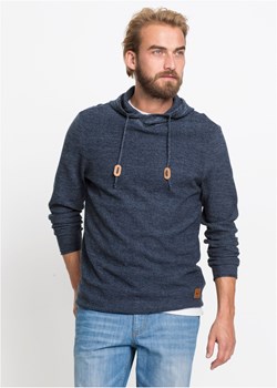 Sweter z kapturem ze sklepu bonprix w kategorii Swetry męskie - zdjęcie 170592785