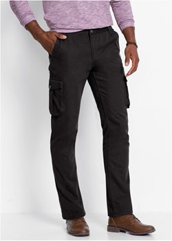 Spodnie bojówki Regular Fit Straight w specjalnym wygodnym fasonie ze sklepu bonprix w kategorii Spodnie męskie - zdjęcie 170593727